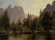 Cathedral Rocks, Yosemite Valley Albert Bierstadt
